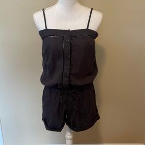 Navy Blue Element Romper